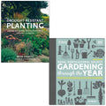 Drought-Resistant Planting, RHS Gardening Through the Year(HB) 2 Books Collection Set