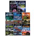 DCI Logan Crime Thrillers (13-20) Collection 8 Books Set by JD Kirk (In Service of Death, Where the Pieces Lie)