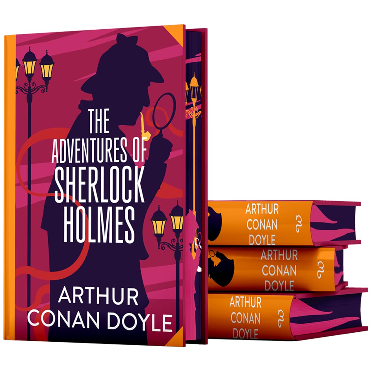 The Adventures of Sherlock Holmes by Sir Arthur Conan Doyle (Deluxe  Sprayed Edge Edition)