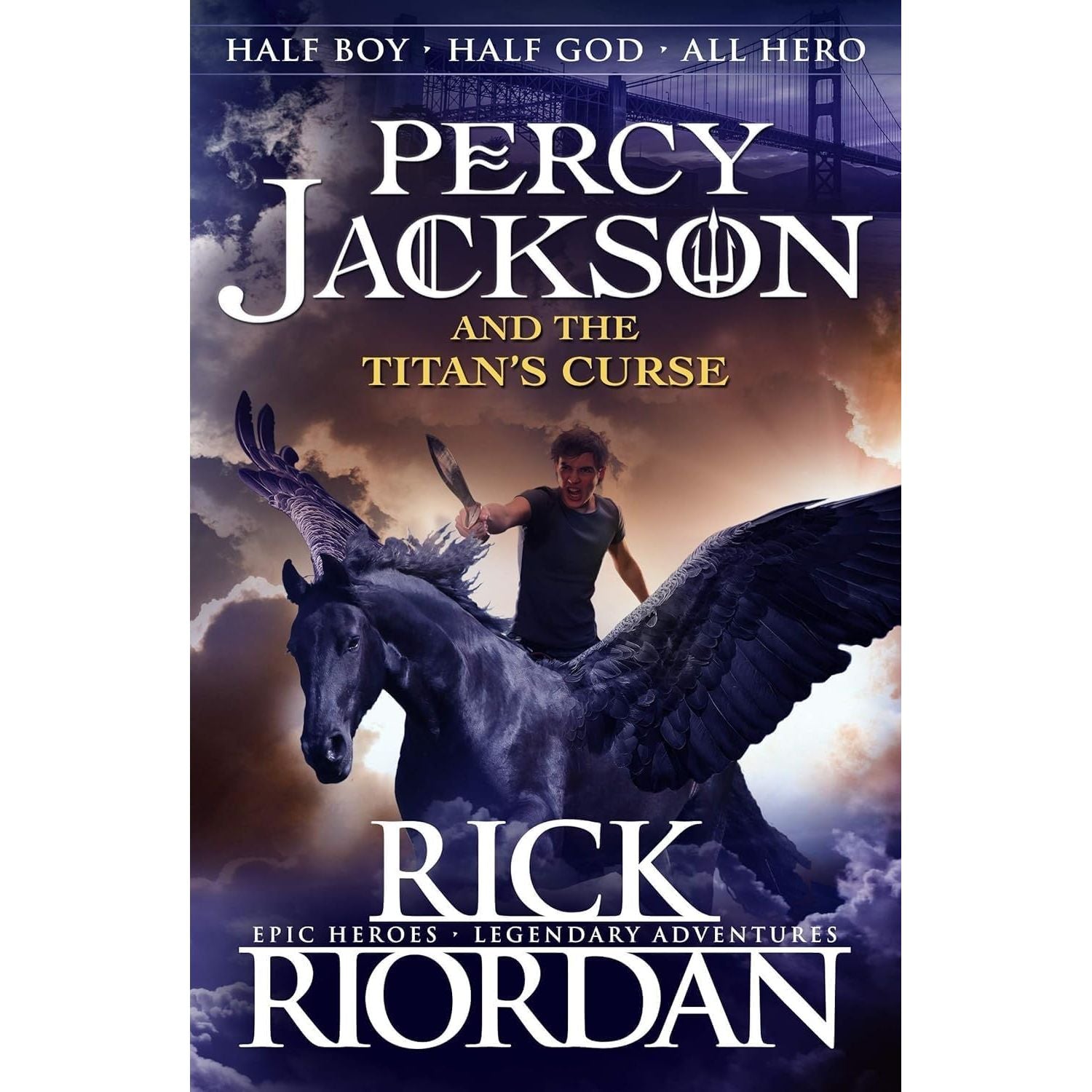 Rick Riordan Percy Jackson & The Nico Di Angelo Adventures Series 9 Books Collection Set (Lightning Thief, Sea of Monsters, Titan's Curse)