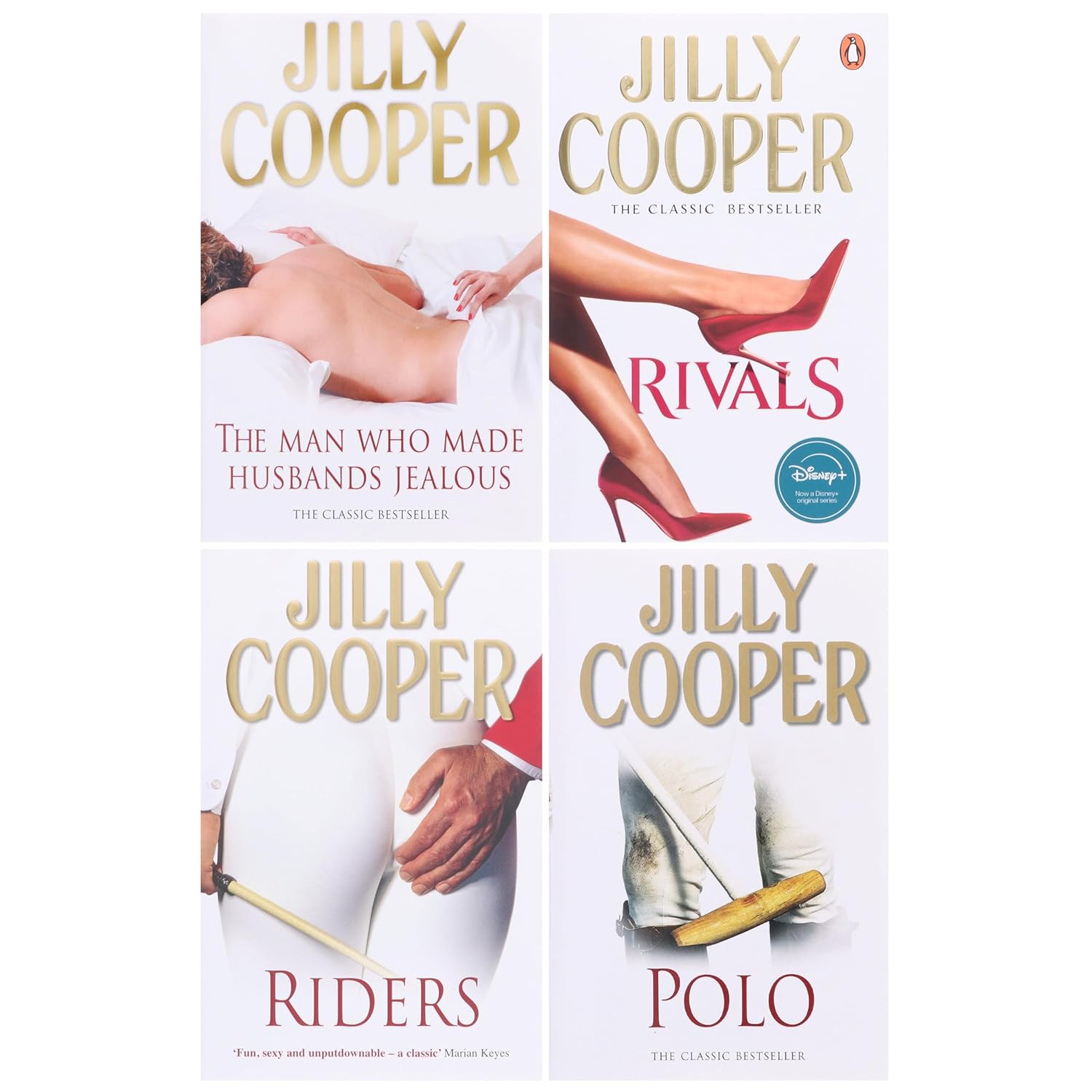 Rutshire Chronicles Series By Jilly Cooper 4 Books Collection Set (Riders, Rivals, Polo & The Man Who Made Husbands Jealous)  – 3 Jun. 2015