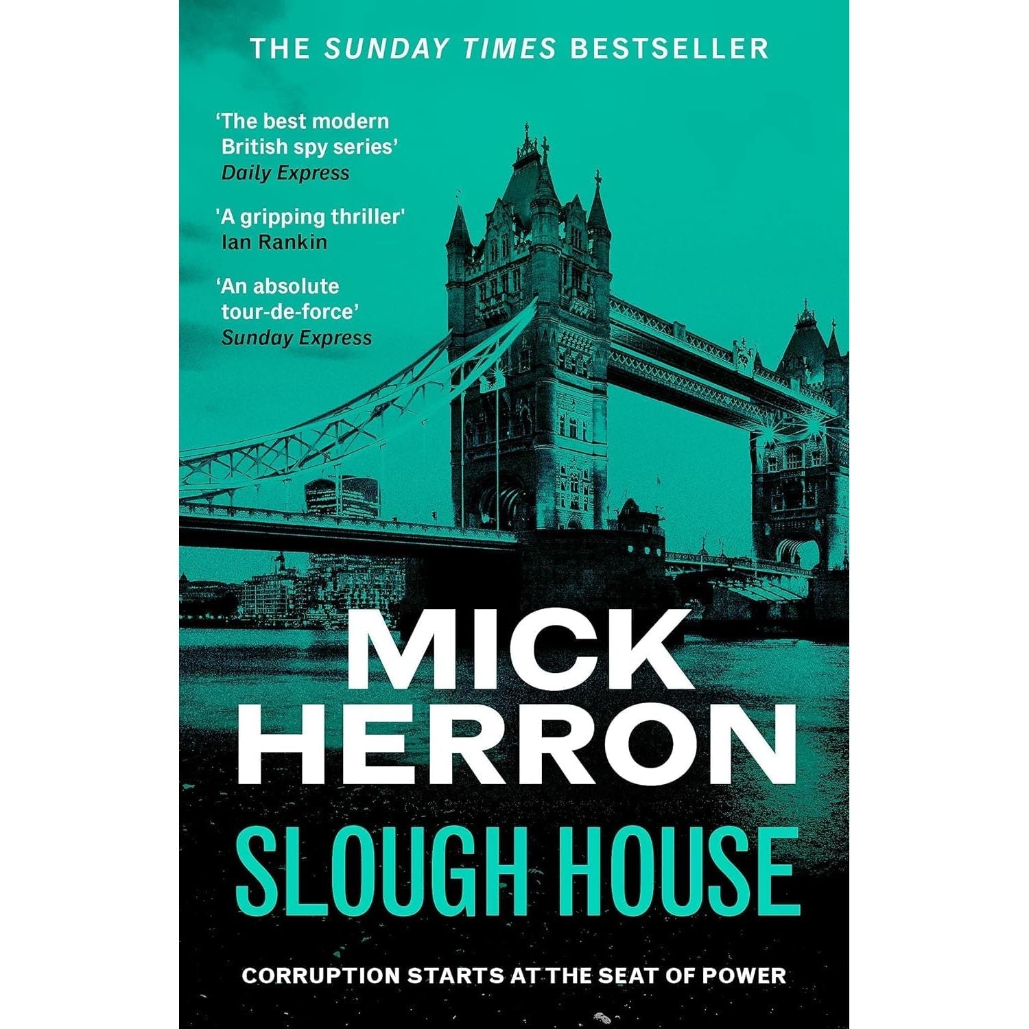 Mick Herron 10 Books Collection Set (Slow Horses, Dead Lions, Real Tiger, Spook Street, London Rules, Joe Country, Slough House & More