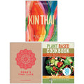 Kin Thai Modern Thai Recipes to Cook at Home [], Rosa's Thai Cafe The Cookbook [] and Plant Based Cookbook For Beginners 3 Books Collection Set