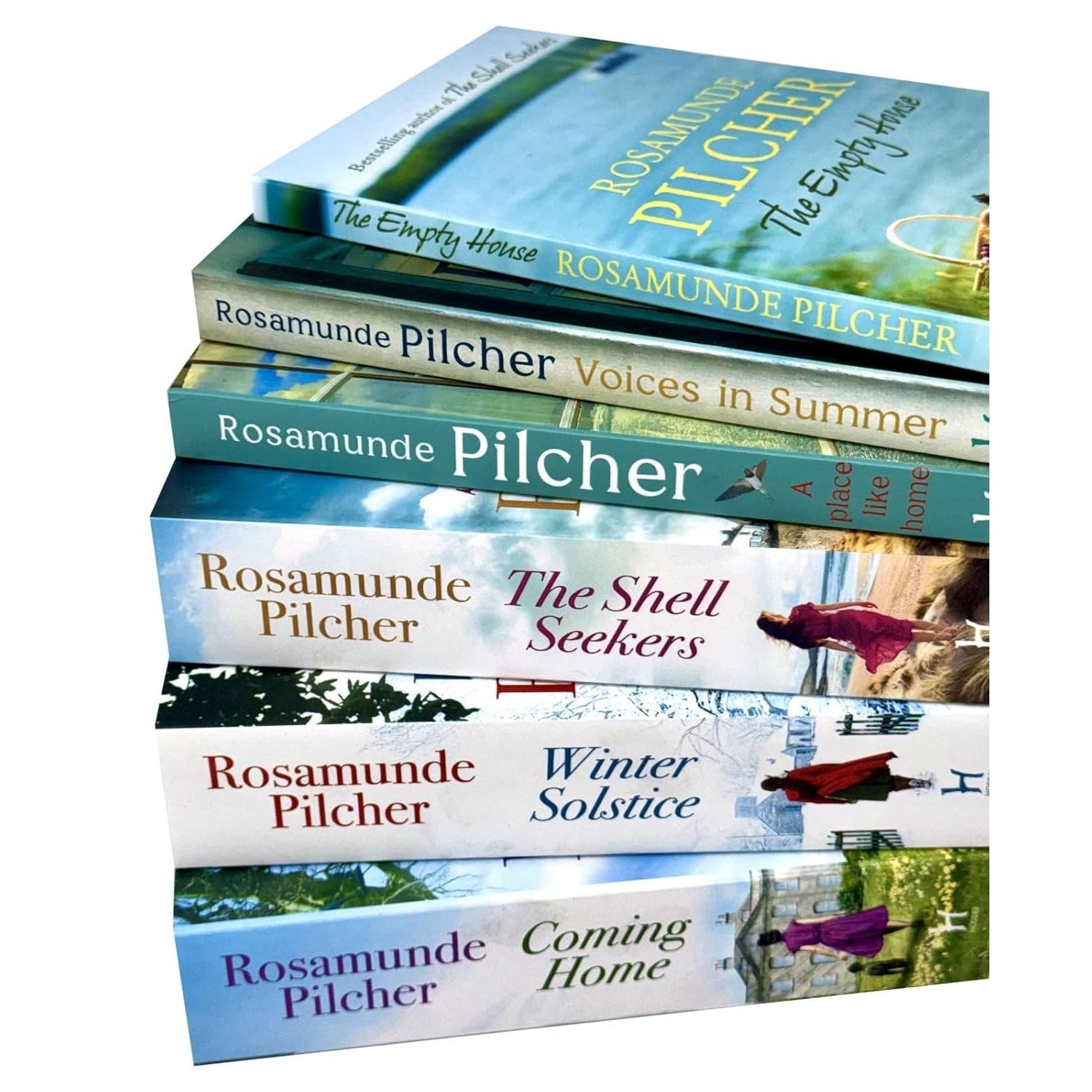 Rosamunde Pilcher Collection 6 Books Set (Coming Home, Winter Solstice, The Shell Seekers & More)