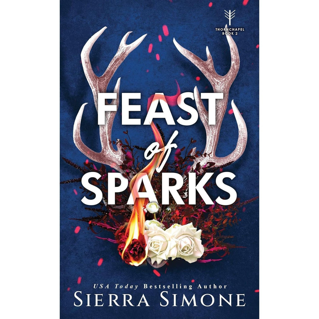 Thornchapel Series 4 Books Collection Set By Sierra Simone (A Lesson in Thorns, Feast of Sparks, Harvest of Sighs and Door of Bruises)