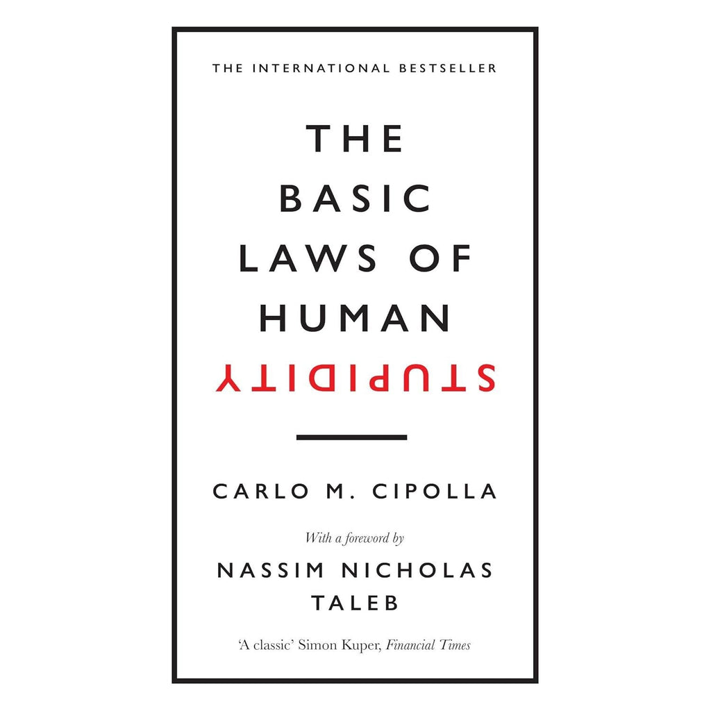 The Basic Laws of Human Stupidity(HB), The Psychology of Stupidity, The CEO Speaks 3 Books Collection Set