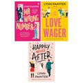Lynn Painter 3 Books Collection Set (Mr Wrong Number, The Love Wager and Happily Never After)