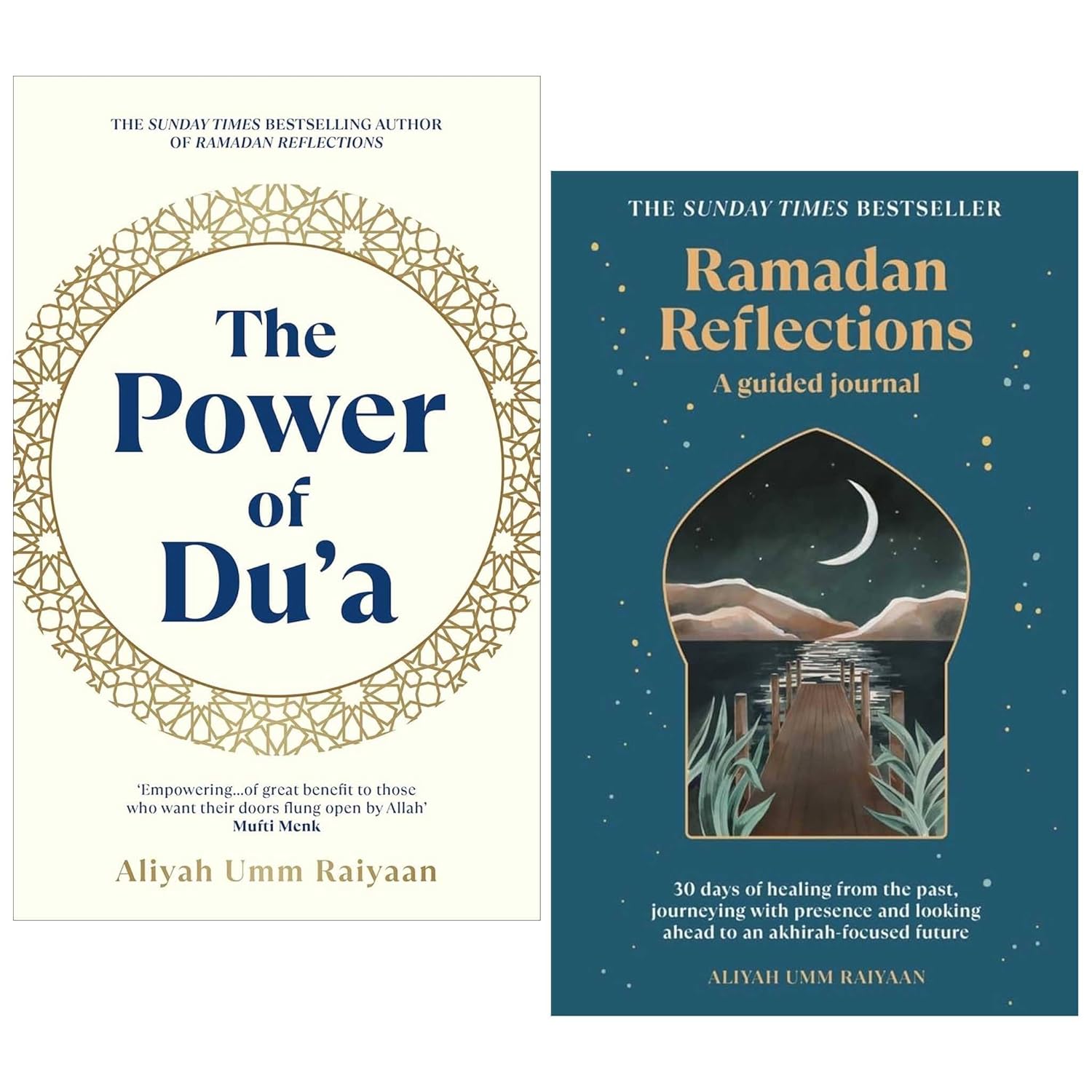 Ramadan Reflections & The Power of Dua 2 Books Collection Set by Aliyah Umm Raiyaan