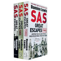 Damien Lewis Collection 3 Books Set (SAS Great Escapes, SAS Great Escapes Two and SAS Great Escapes Three)