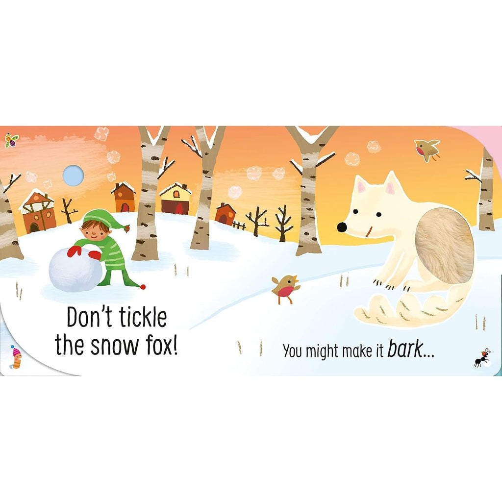 Don't Tickle the Reindeer! (DON'T TICKLE Touchy Feely Sound Books)
