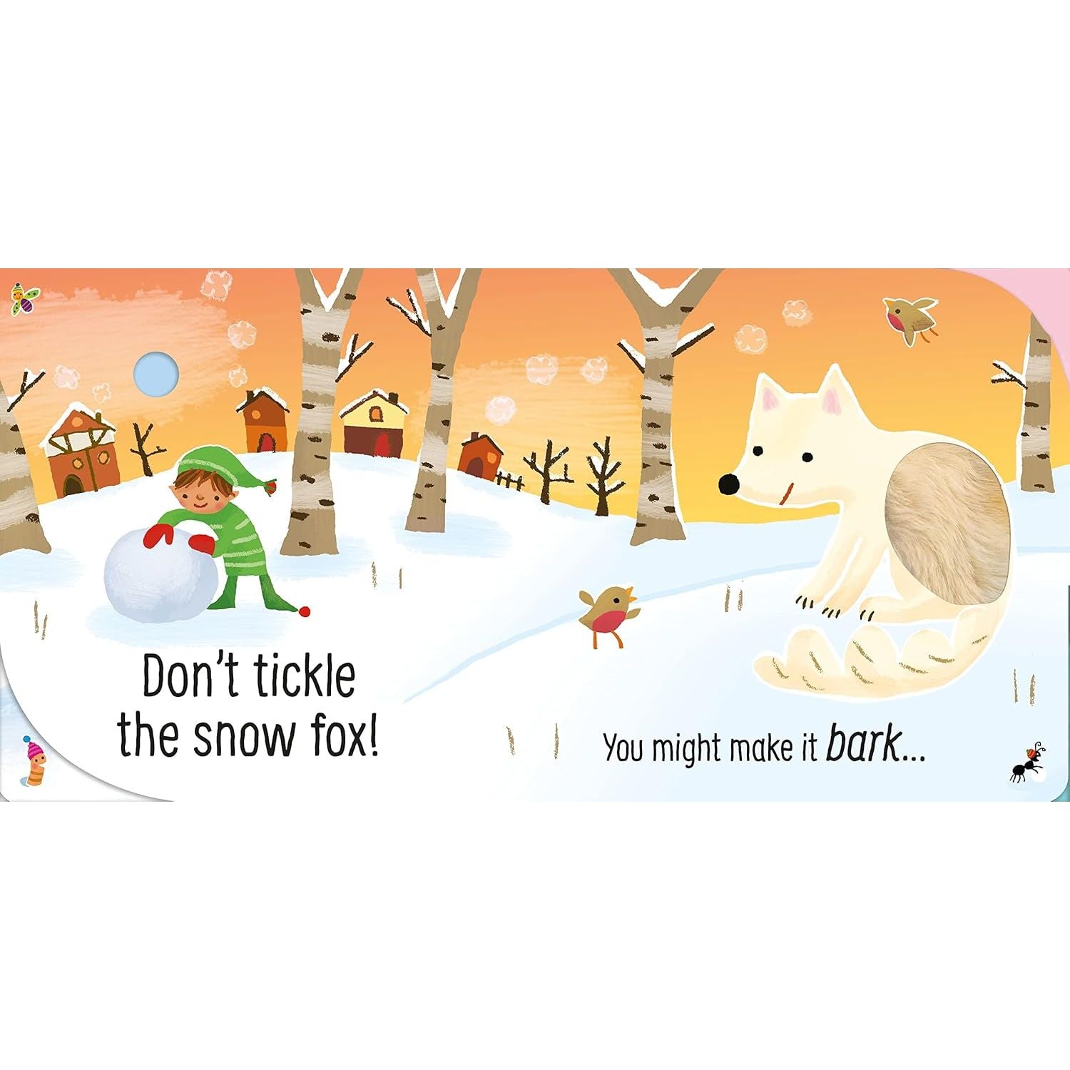 Don't Tickle the Reindeer! (DON'T TICKLE Touchy Feely Sound Books)