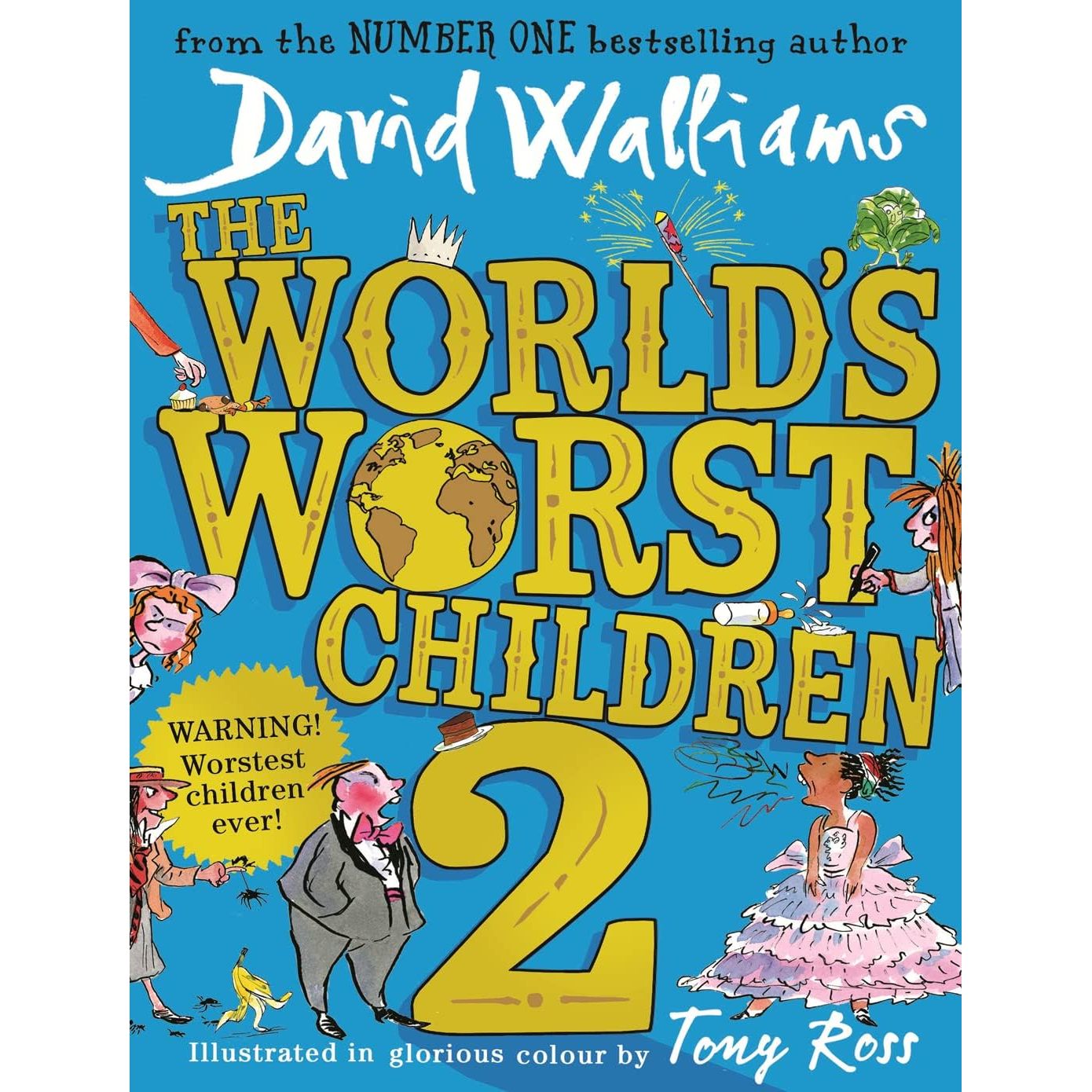 David Walliams Worlds Worst Children Collection 3 Books Set (The Worlds Worst Children 1, 2 & 3)