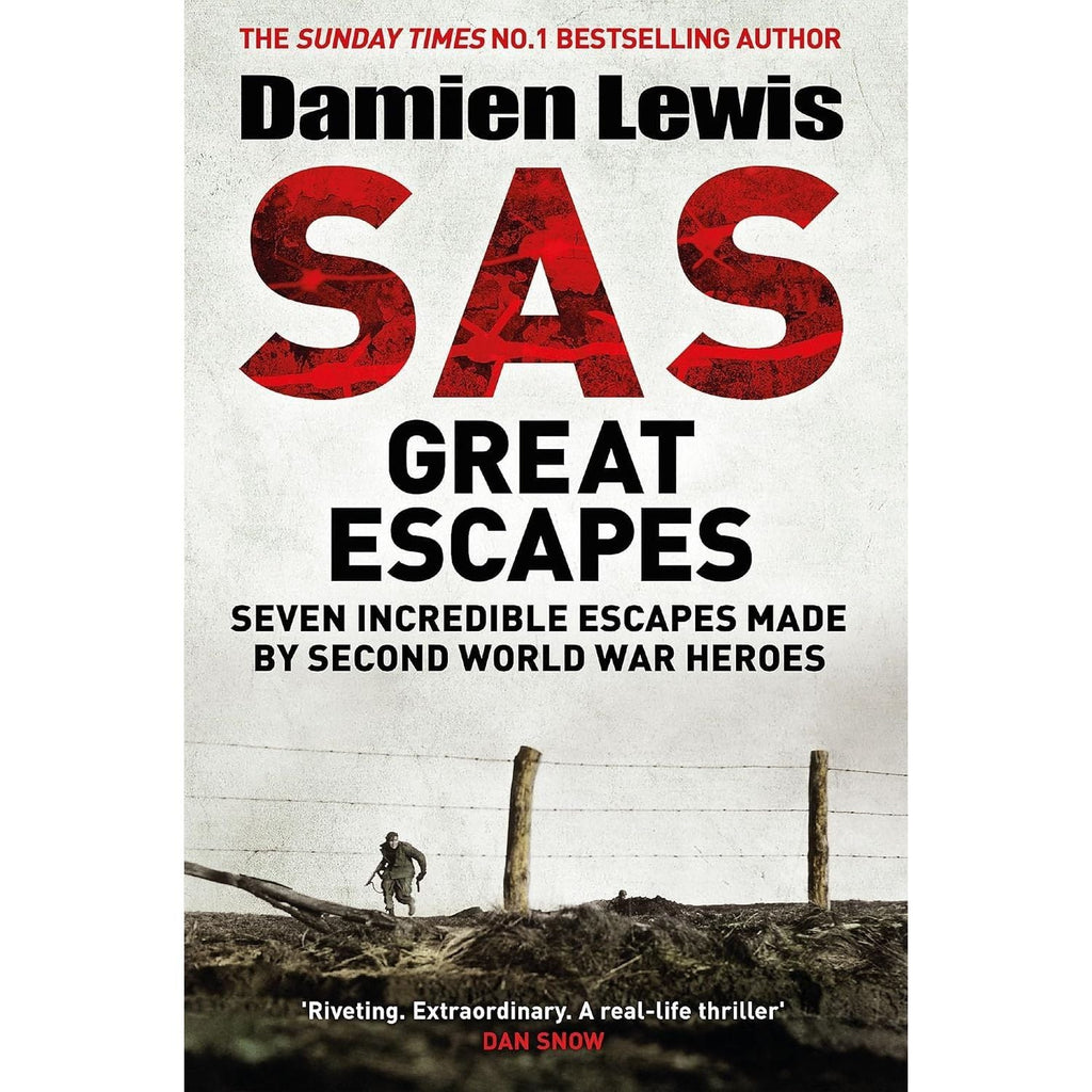 Damien Lewis Collection 3 Books Set (SAS Great Escapes, SAS Great Escapes Two and SAS Great Escapes Three)