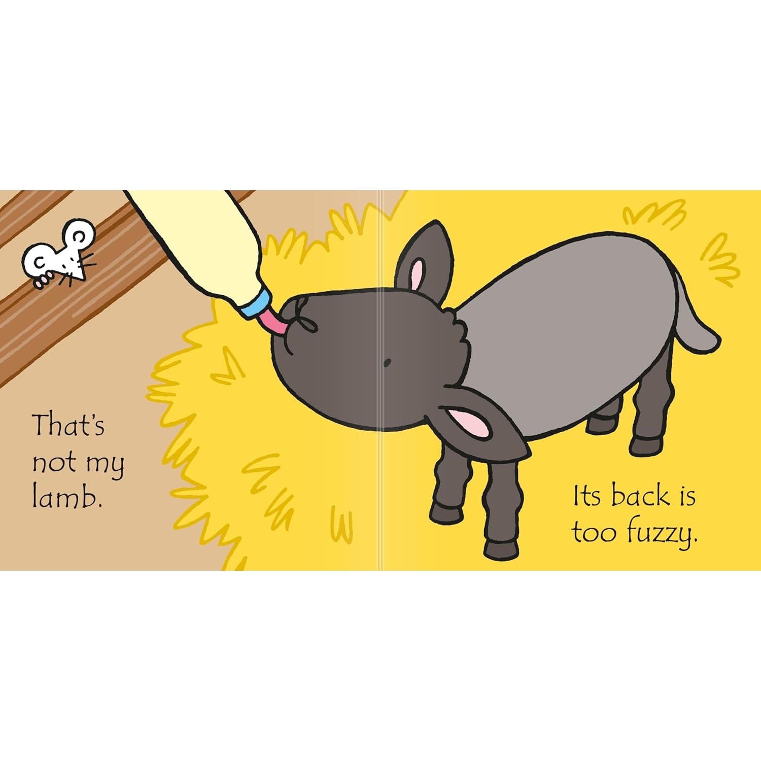 That's not my lamb...: An Interactive Touch-and-Feel Book by Fiona Watt