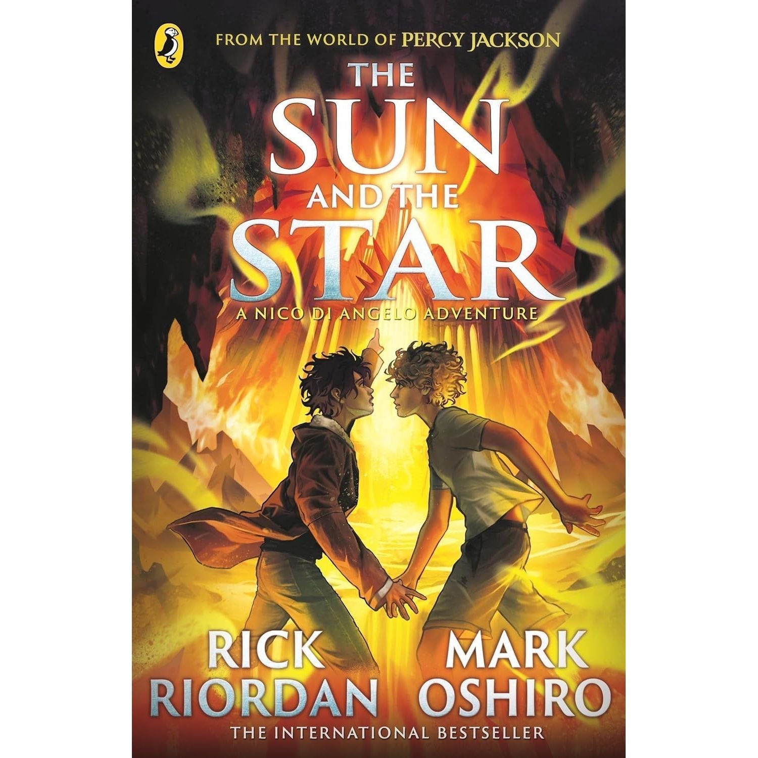 Rick Riordan Percy Jackson & The Nico Di Angelo Adventures Series 9 Books Collection Set (Lightning Thief, Sea of Monsters, Titan's Curse)
