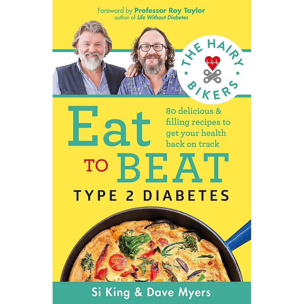 The Hairy Bikers Eat to Beat Type 2 Diabetes, Diabetes Type 2 Healing Code 2 Books Collection Set