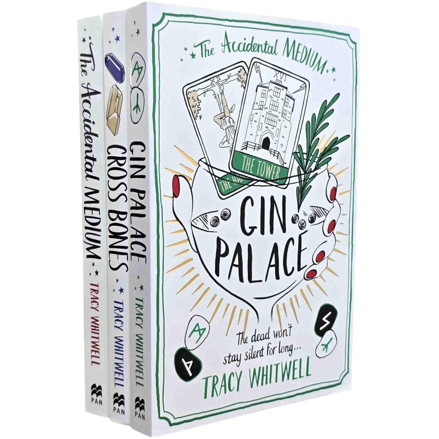 The Accidental Medium Series By Tracy Whitwell 3 Books Collection Set (The Accidental Medium, Gin Palace and Cross Bones)
