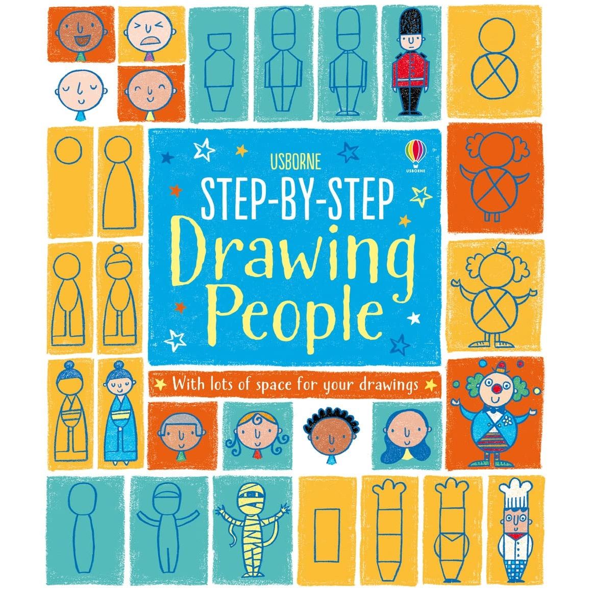 Step-by-Step Drawing People: 1