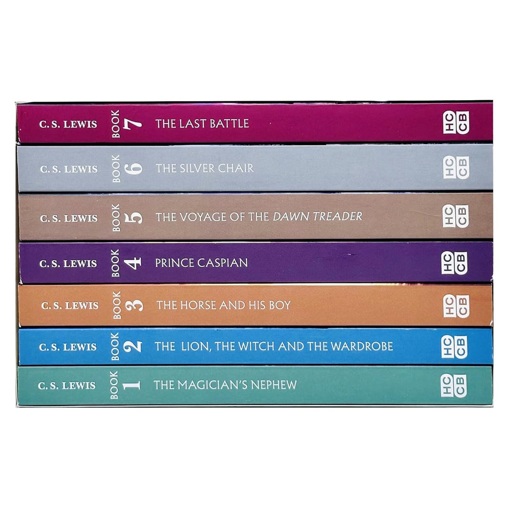 The Chronicles of Narnia 7 Books Collection Box Set By C S Lewis The Lion the Witch and the Wardrobe, The Horse and His Boy