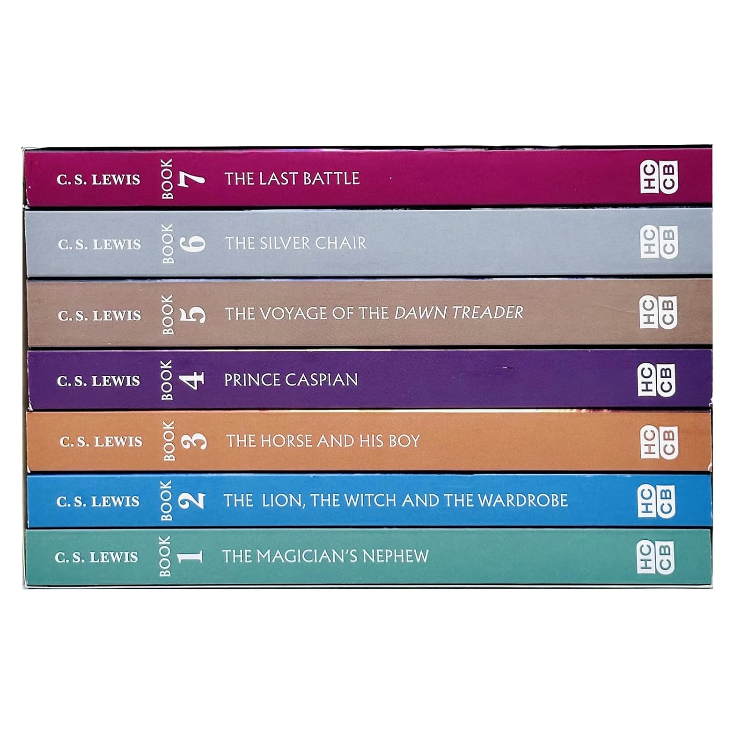 The Chronicles of Narnia 7 Books Collection Box Set By C S Lewis The Lion the Witch and the Wardrobe, The Horse and His Boy