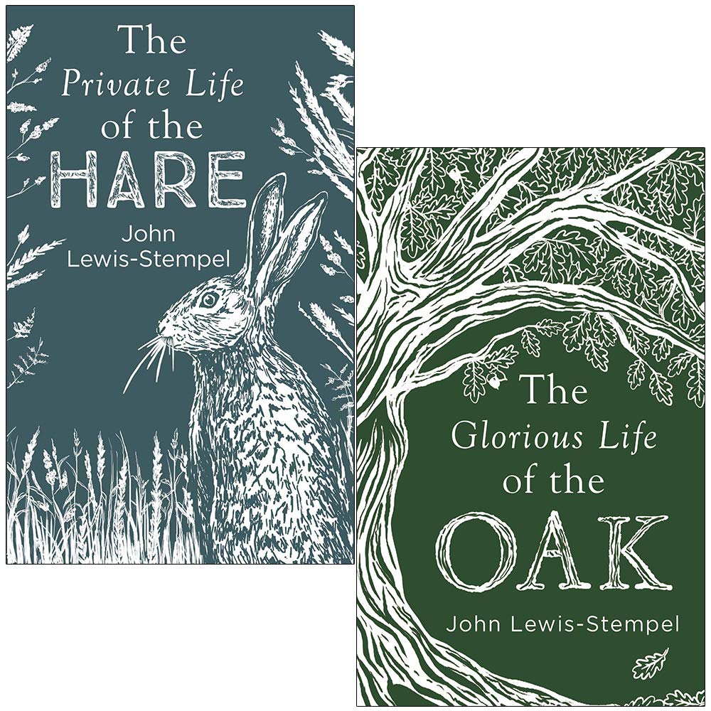 John Lewis-Stempel Collection 2 Books Set (The Private Life of the Hare, The Glorious Life of the Oak)