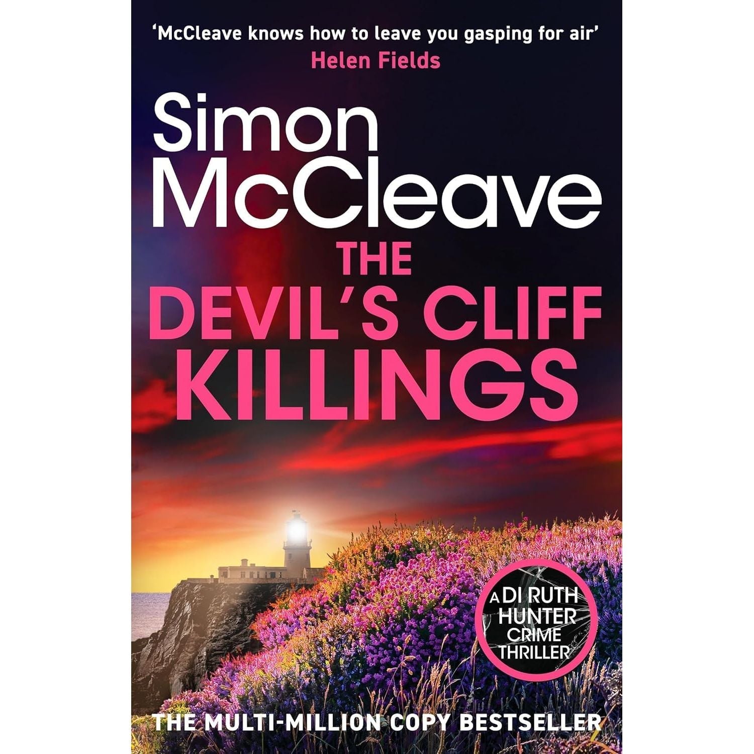 DI Ruth Hunter Series (4-7) Collection 4 Books Set By Simon McCleave (The Devil's Cliffs Killings)