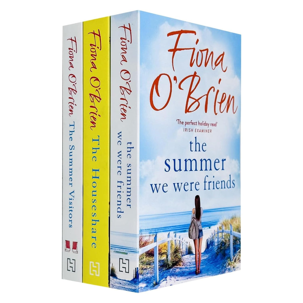 Fiona O'Brien Collection 3 Books Set (The Summer We Were Friends, The Houseshare and The Summer Visitors)