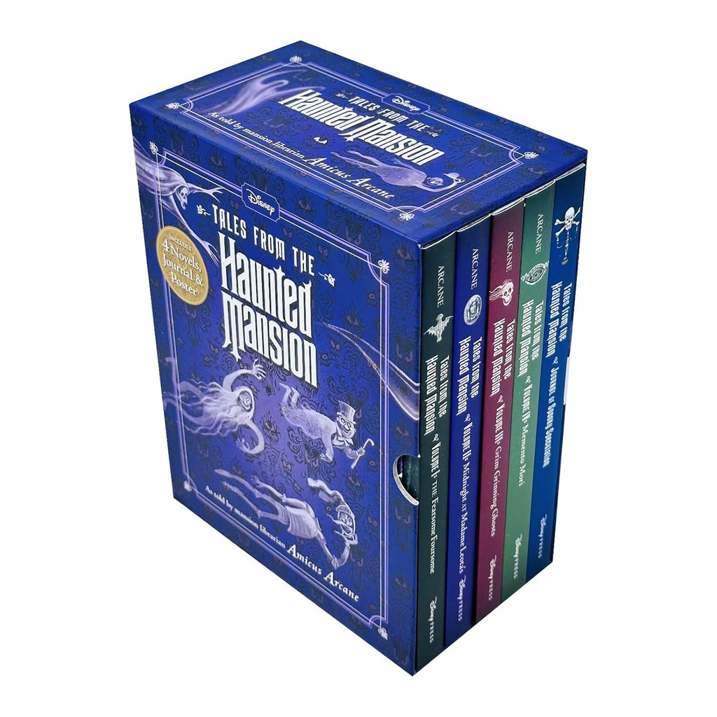 Tales From The Haunted Mansion Series Volume 1-4 Books Collection Set with Journal of Spooky Speculation Fearsome Foursome, Memento Mori