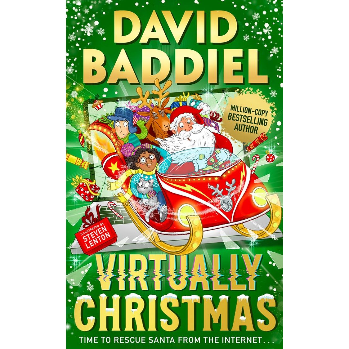 Virtually Christmas: A funny illustrated children’s book by David Baddiel