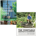 The Essential Allotment Guide By John Harrison and [] The Vegetable Grower's Handbook By Huw Richards 2 Books Collection Set