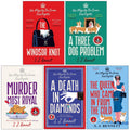 Her Majesty the Queen Investigates Series 5 Books Collection Set By SJ Bennett (The Windsor Knot, A Three Dog Problem)