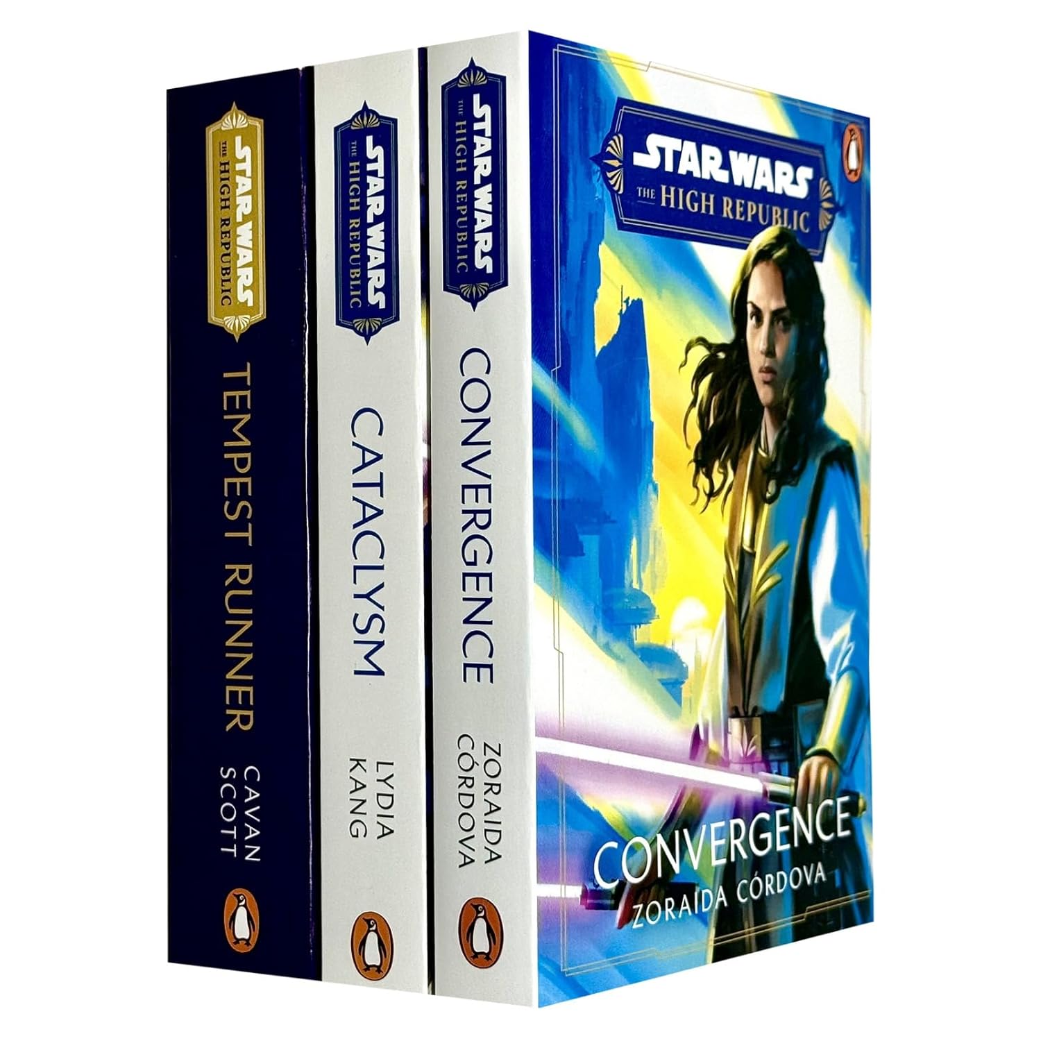 Star Wars High Republic Series 3 Books Collection Set (Books 4-6) (Tempest Runner, Convergence(PB), Cataclysm)