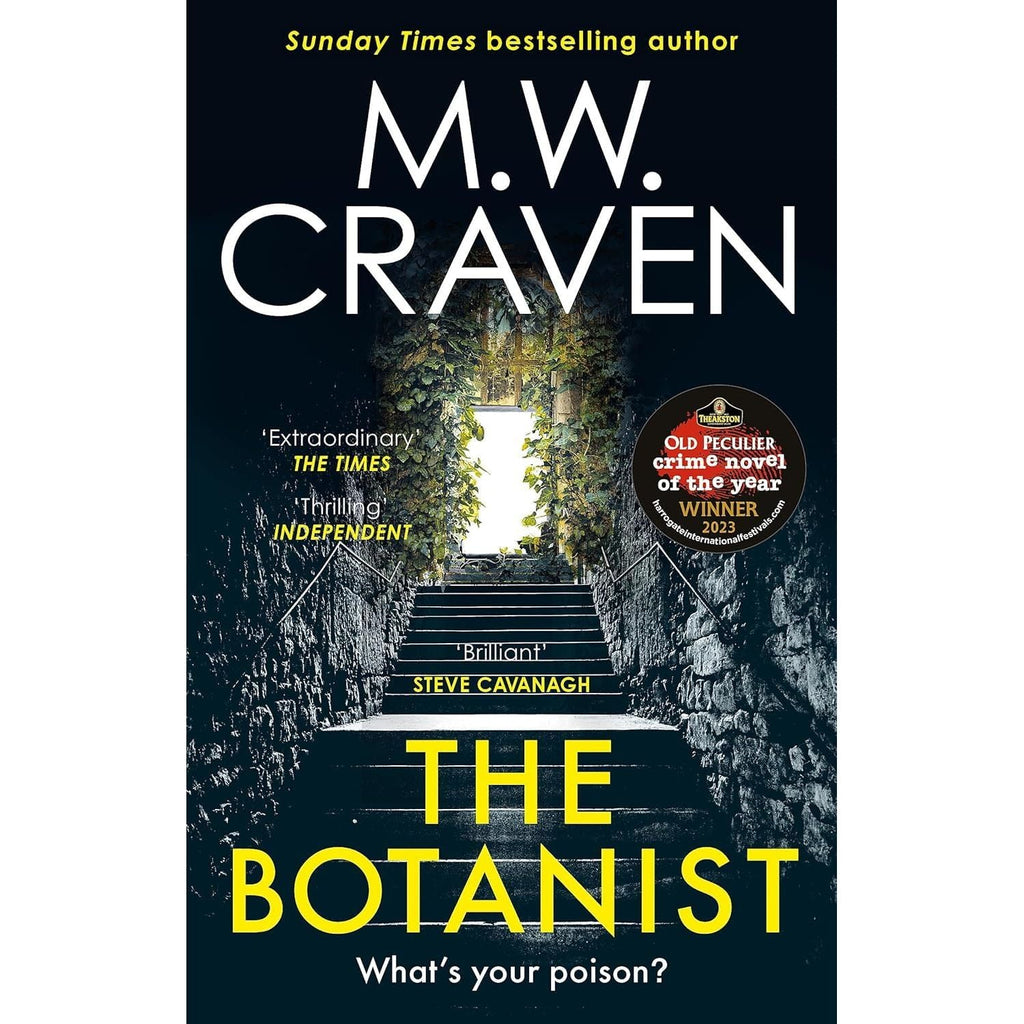 M. W. Craven Washington Poe Series 4 Books Collection Set (The Puppet Show,The Curator, The Botanist,  Dead Ground)