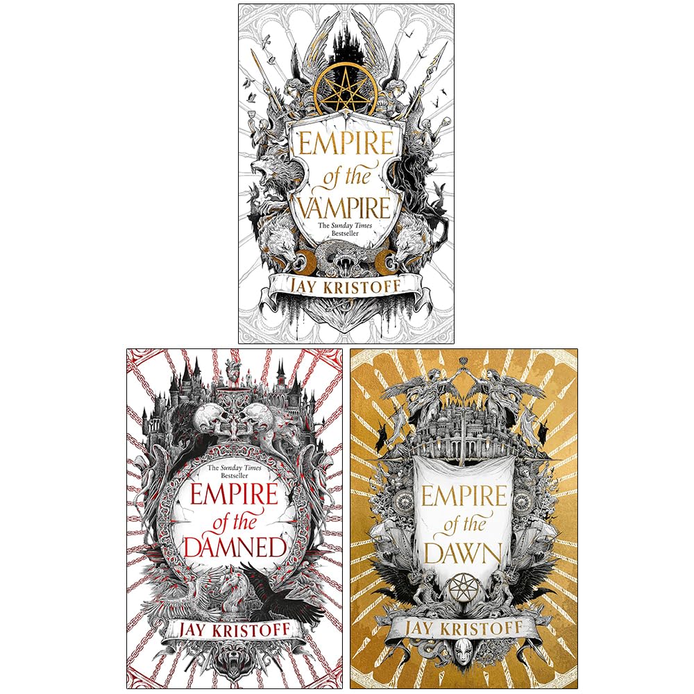 Empire of the Vampire Series 3 Books Collection Set By Jay Kristoff (Empire of the Vampire, Empire of the Damned & Empire of the Dawn)