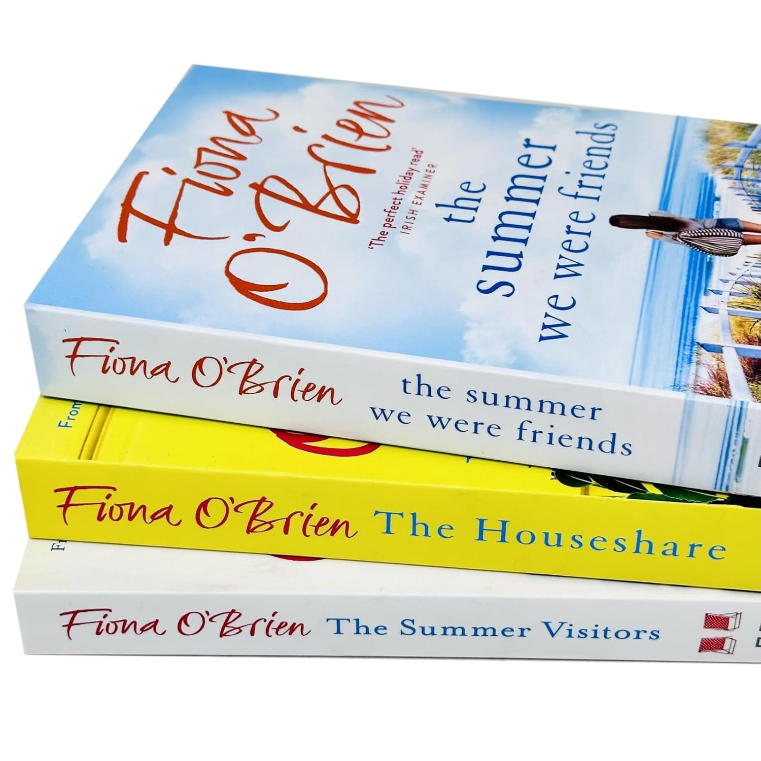 Fiona O'Brien Collection 3 Books Set (The Summer We Were Friends, The Houseshare and The Summer Visitors)