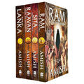 Amish Tripathi Ram Chandra Series Collection 4 Books Set (Suheldev, Sita, Raavan & War of Lanka)