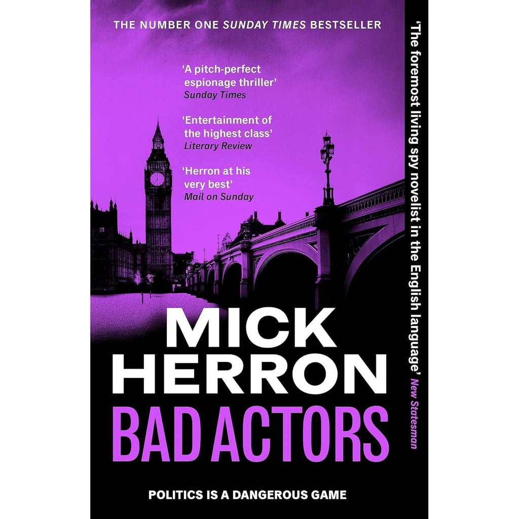 Mick Herron 10 Books Collection Set (Slow Horses, Dead Lions, Real Tiger, Spook Street, London Rules, Joe Country, Slough House & More