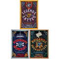 Travis Baldree Legends & Lattes Series 3 Books Collection Set (Legends & Lattes, Bookshops & Bonedust, Brigands & Breadknives)