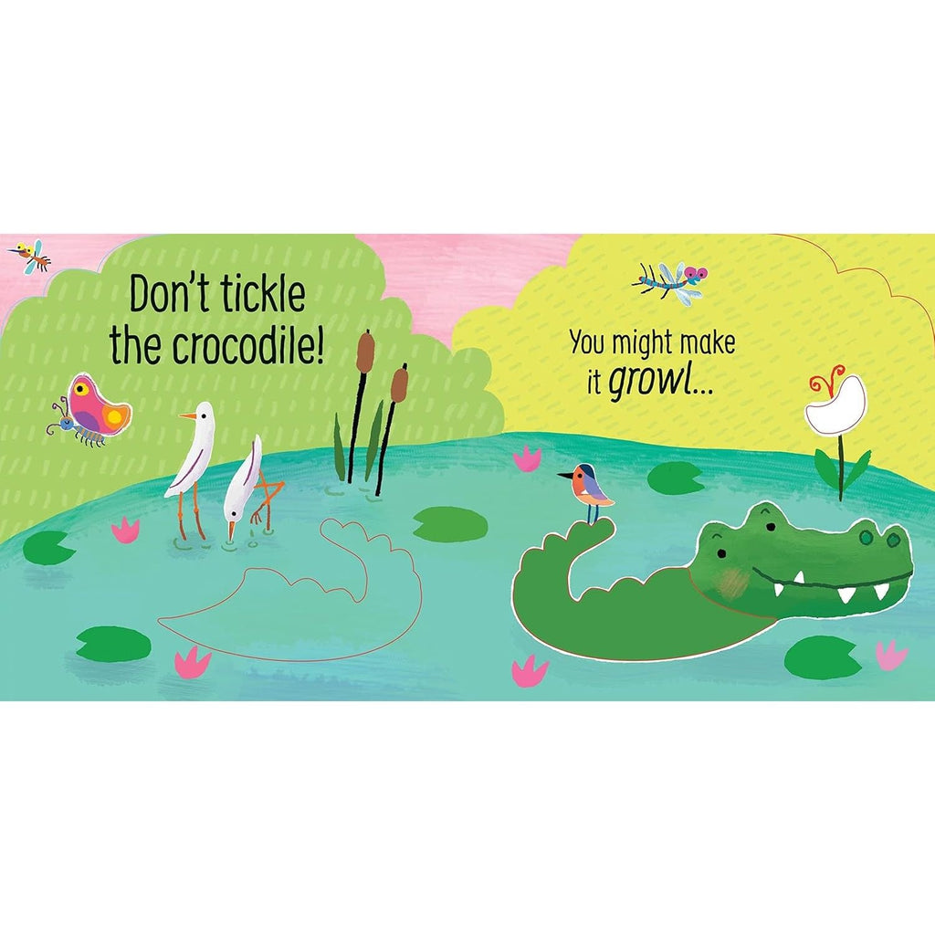 Don't Tickle the Crocodile! (DON'T TICKLE Touchy Feely Sound Books)