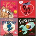 Rachel Bright Collection 4 Books Set (Love You Hoo, Slug in Love, Free-Range Freddy and Snail in Space)