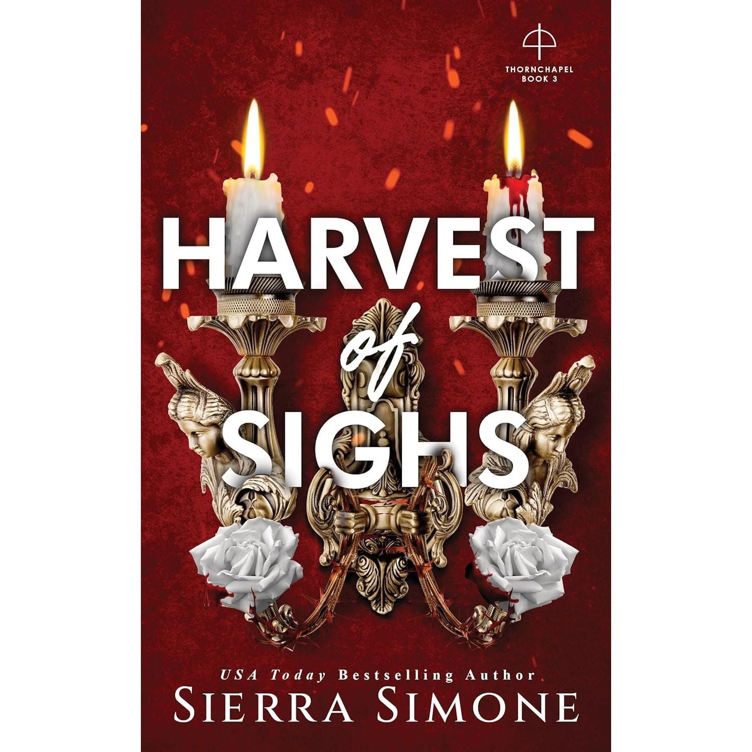 Thornchapel Series 4 Books Collection Set By Sierra Simone (A Lesson in Thorns, Feast of Sparks, Harvest of Sighs and Door of Bruises)