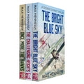 Max Hennessy RAF Trilogy 3 Books Collection Set (The Bright Blue Sky, The Challenging Heights and Once More the Hawks