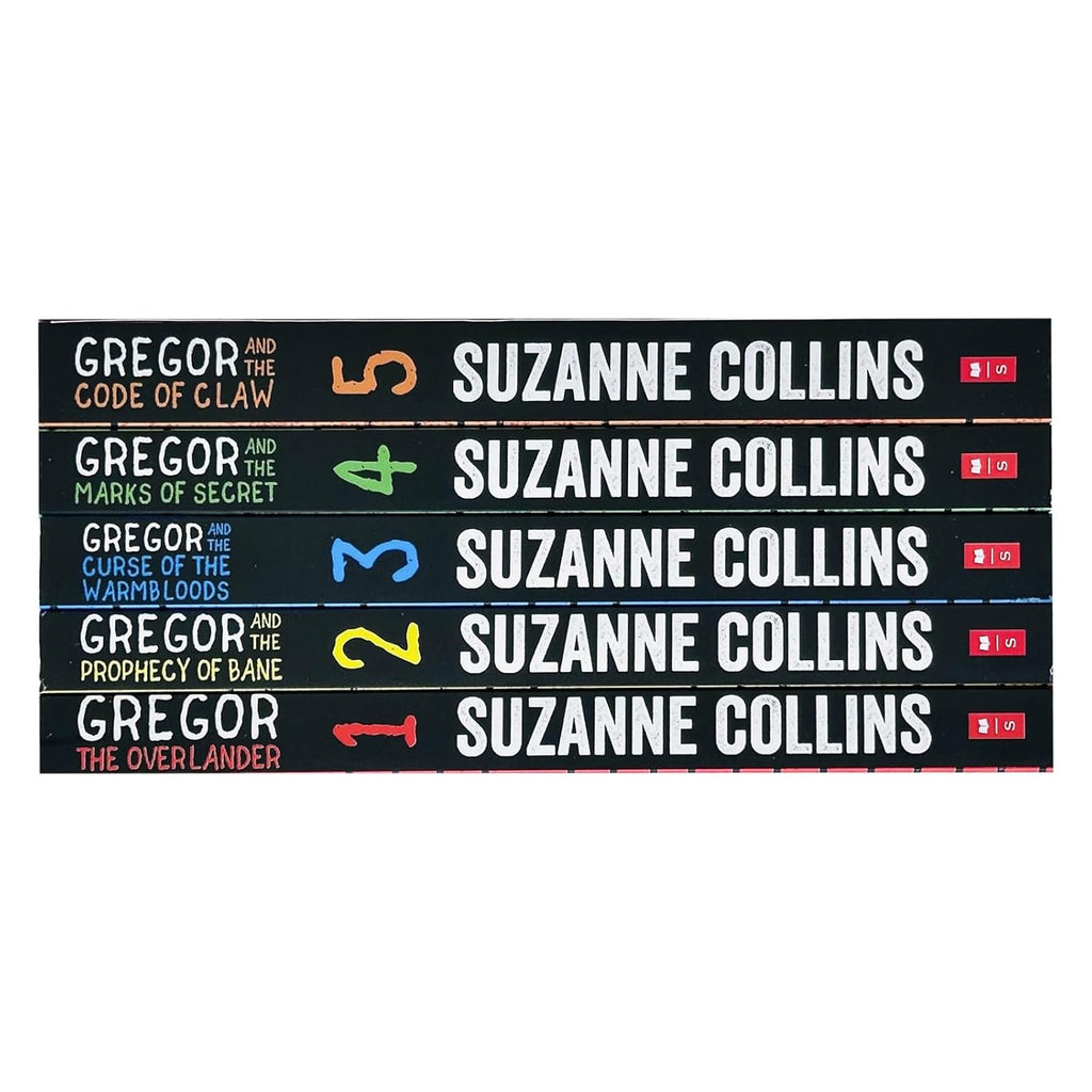 Gregor The Underland Chronicles Series 1-5 Books Collection Set By Suzanne Collins (The Marks of Secrets, Gregor the Overlander, The Prophecy of Bane)