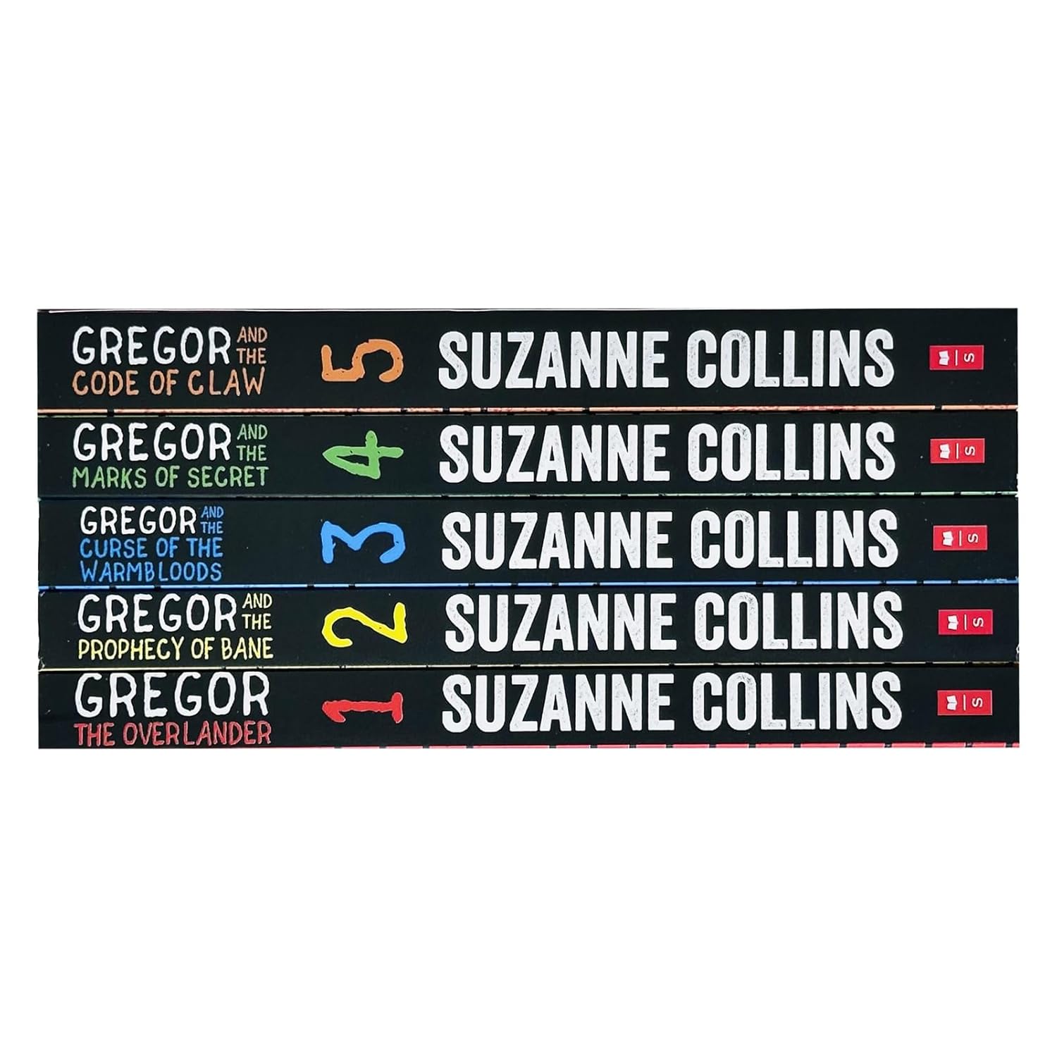 Gregor The Underland Chronicles Series 1-5 Books Collection Set By Suzanne Collins (The Marks of Secrets, Gregor the Overlander, The Prophecy of Bane)