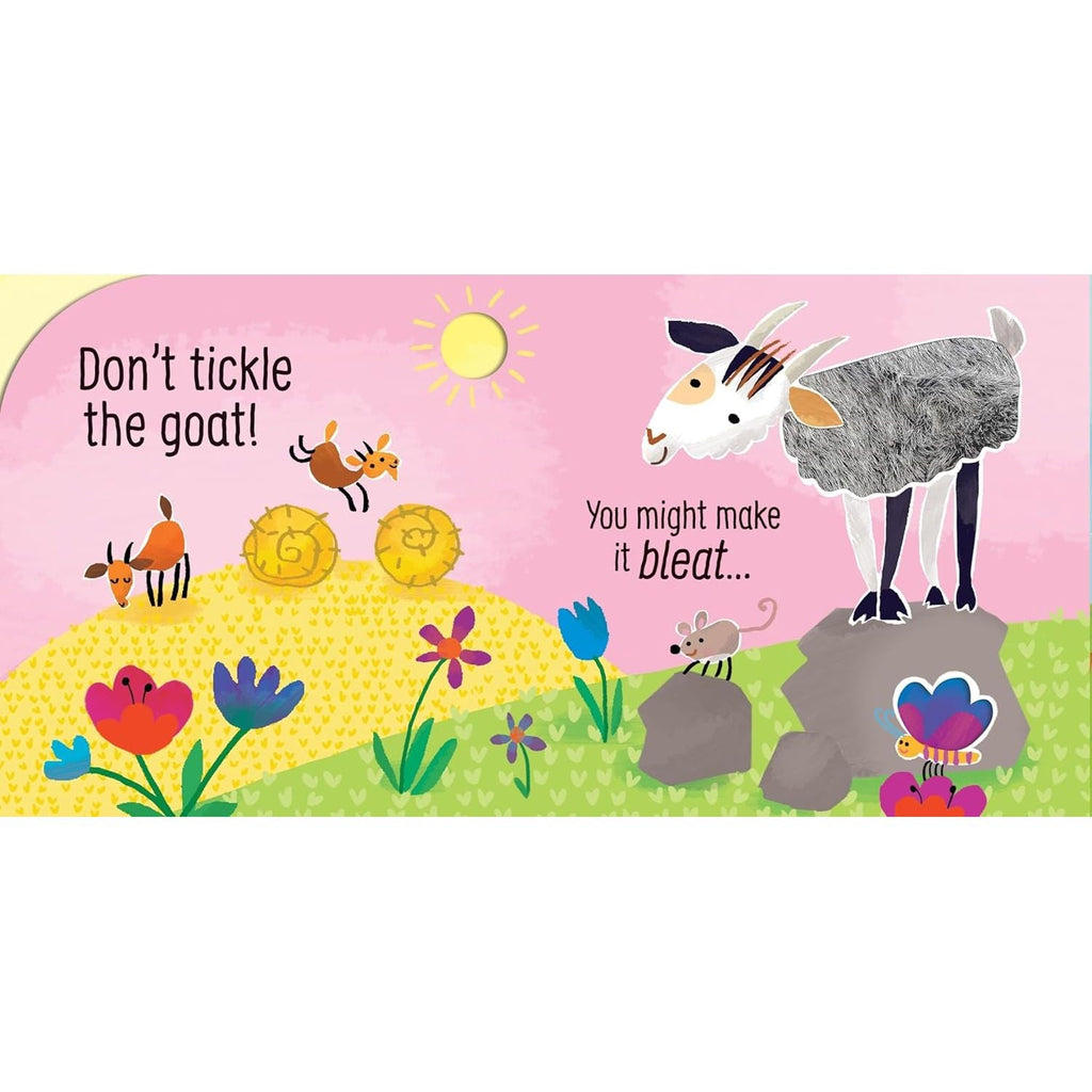 Don't Tickle the Cow! (DON'T TICKLE Touchy Feely Sound Books)