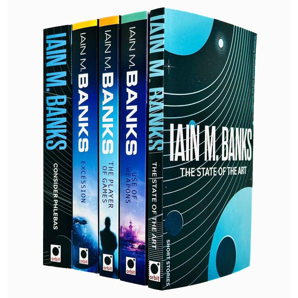 Culture series 1 : 5 Books Collection Set by iain m Banks