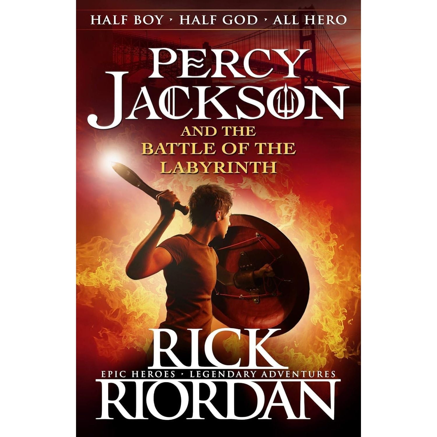 Rick Riordan Percy Jackson & The Nico Di Angelo Adventures Series 9 Books Collection Set (Lightning Thief, Sea of Monsters, Titan's Curse)