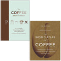 The Coffee Dictionary By Maxwell Colonna-Dashwood and The World Atlas of Coffee By James Hoffmann 2 Books Collection Set