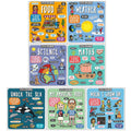 Little Explorers Series 7 Books Collection Set (Food, Weather, Science, Maths, Under the Sea, My Amazing Body and When I Grow Up)