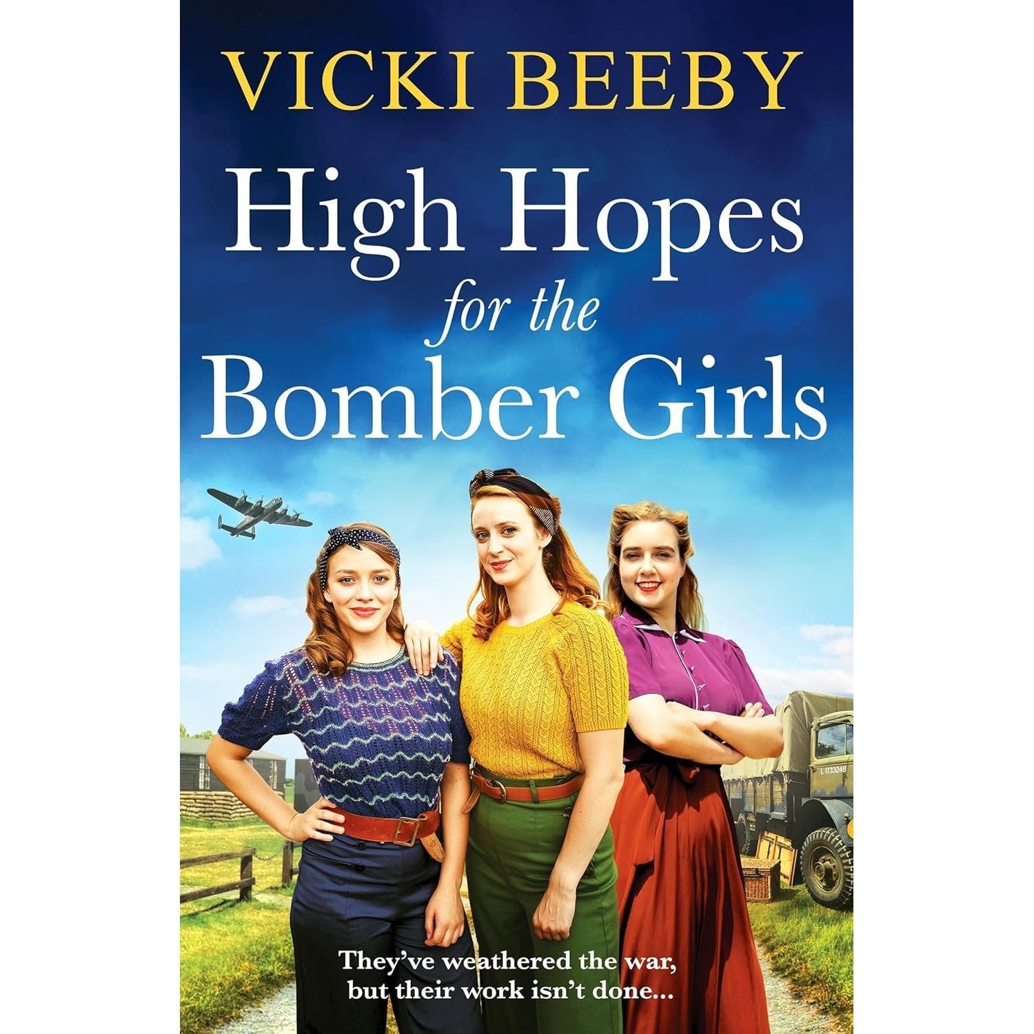 Bomber Command Girls Series 3 Books Collection Set By Vicki Beeby (Christmas for the Bomber Girls, The Girls of Bomber Command and High Hopes for the Bomber Girls)